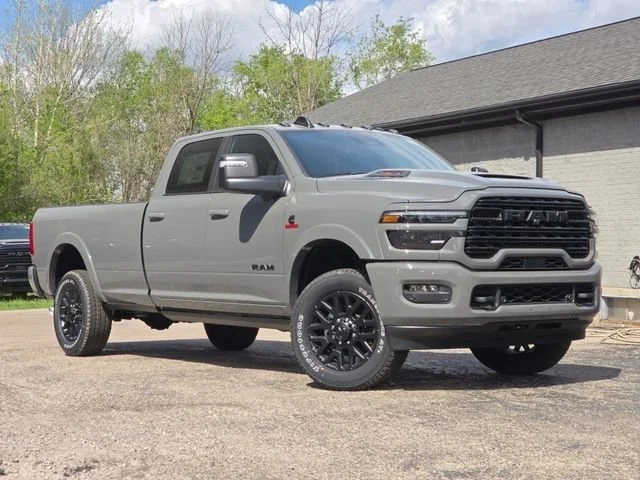 New 2026 Ceramic Gray Clearcoat Ram Limited Longhorn image 2