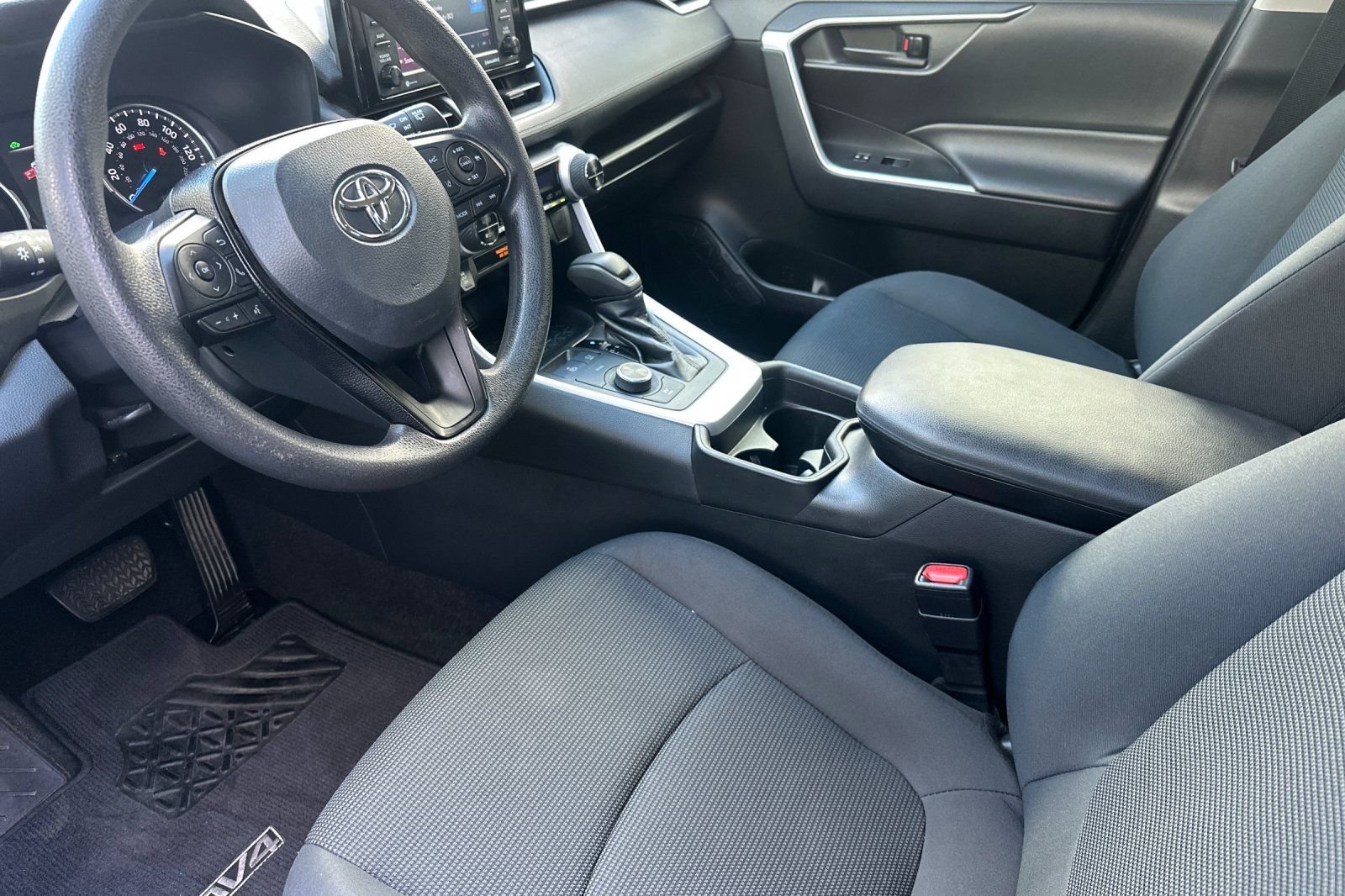Used 2021 Blue Toyota LE image 10
