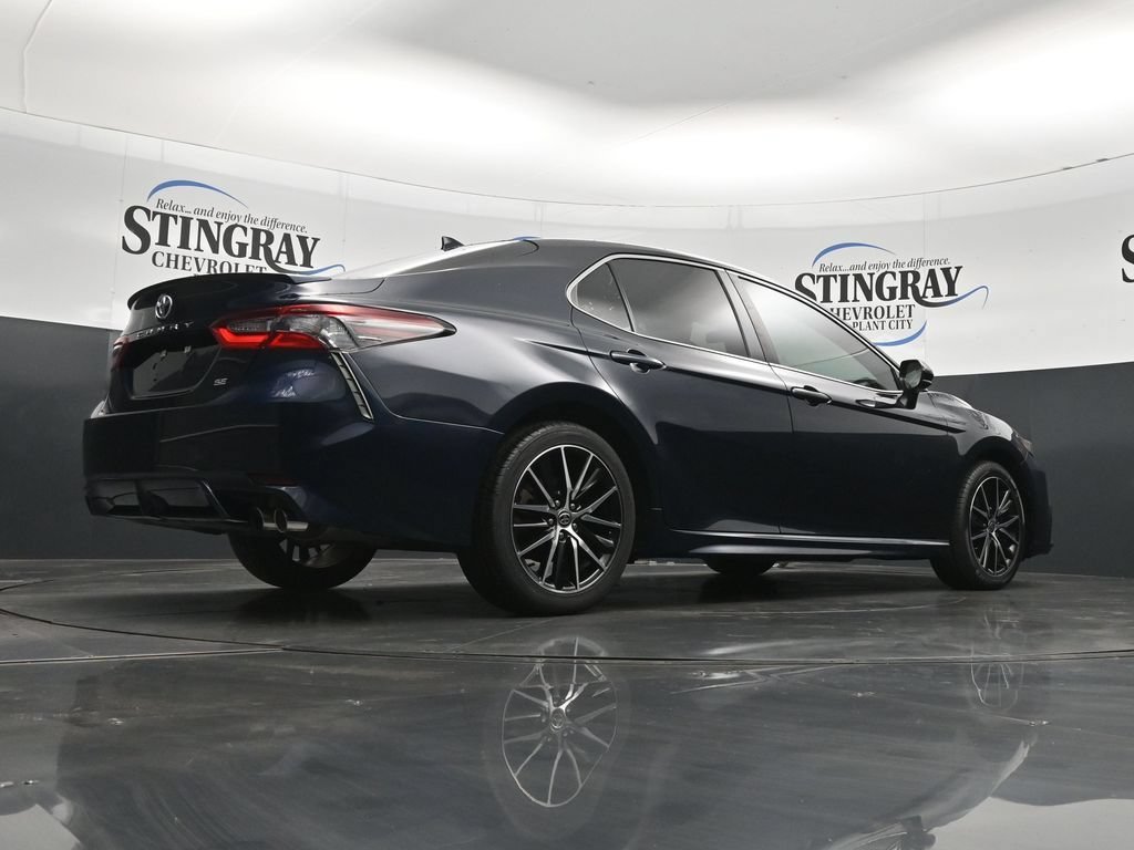 Used 2021 Blue Toyota SE image 32