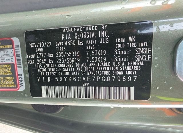 Used 2023 Jungle Green Kia X-Line image 15