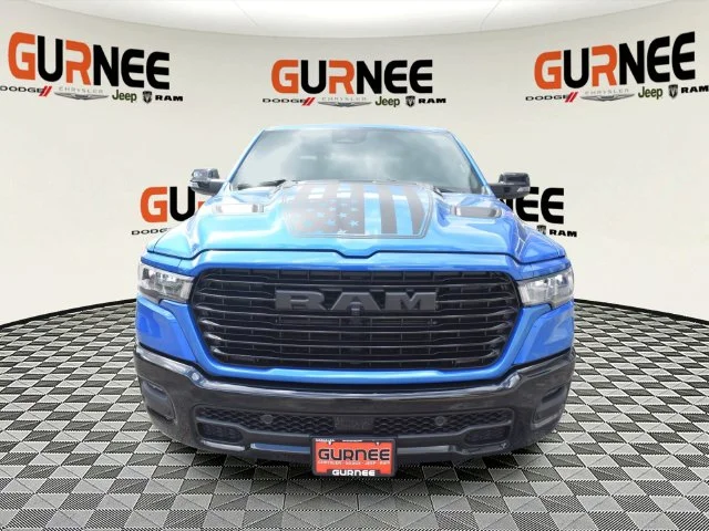 New 2026 Hydro Blue Pearl-Coat Exterior Paint RAM Laramie image 8