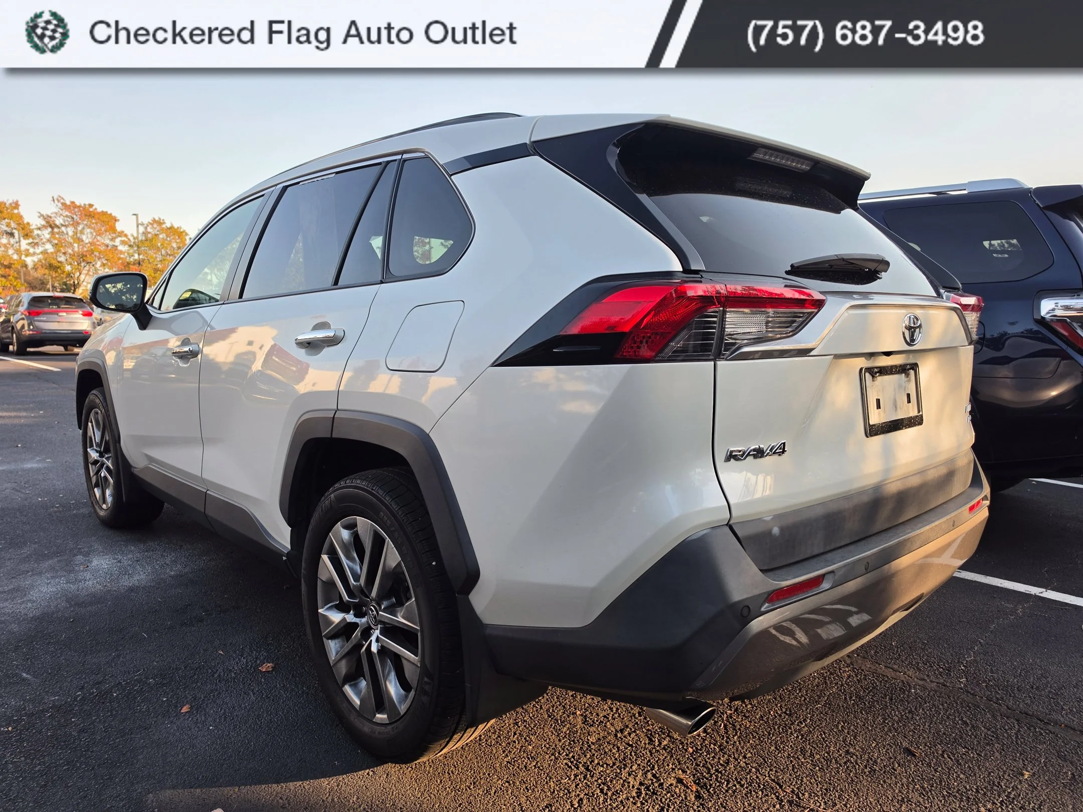 Used 2019 Blizzard Pearl Toyota Limited image 4