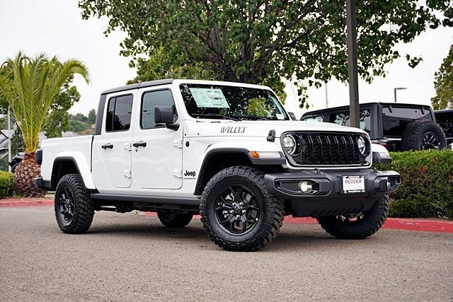 New 2025 Bright White Clear-Coat Exterior Paint Jeep Willys image 2