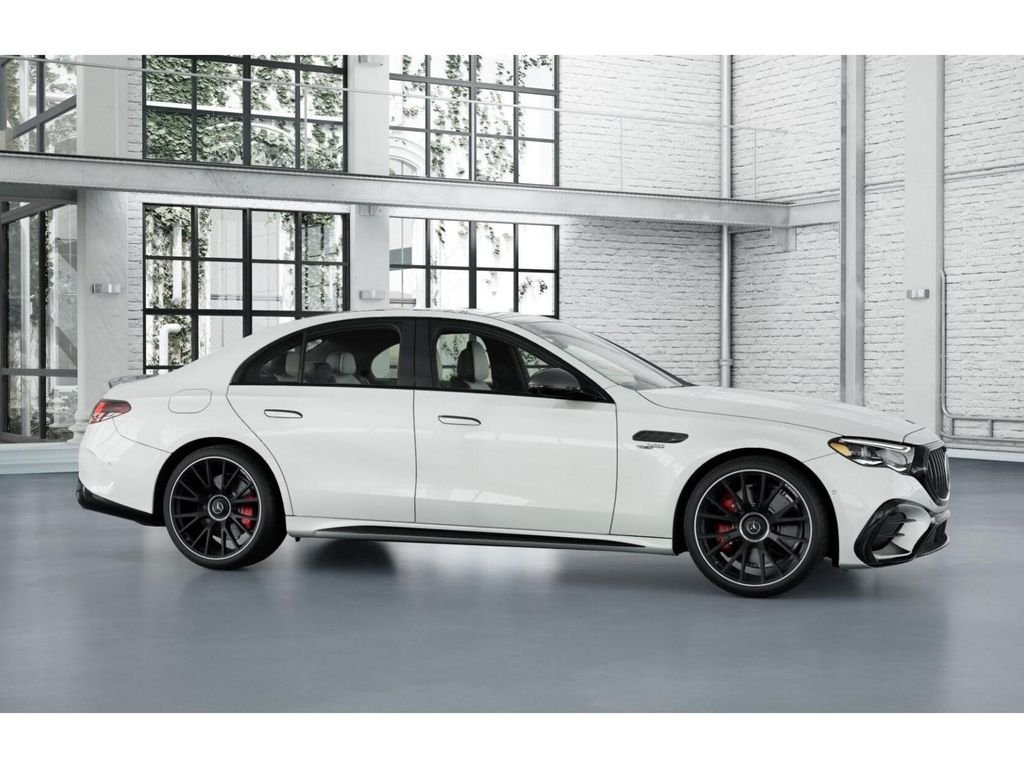 New 2027 MANUFAKTUR Moonlight White Metallic Mercedes-Benz AMG® E 53 E 4MATIC+ Sedan image 14
