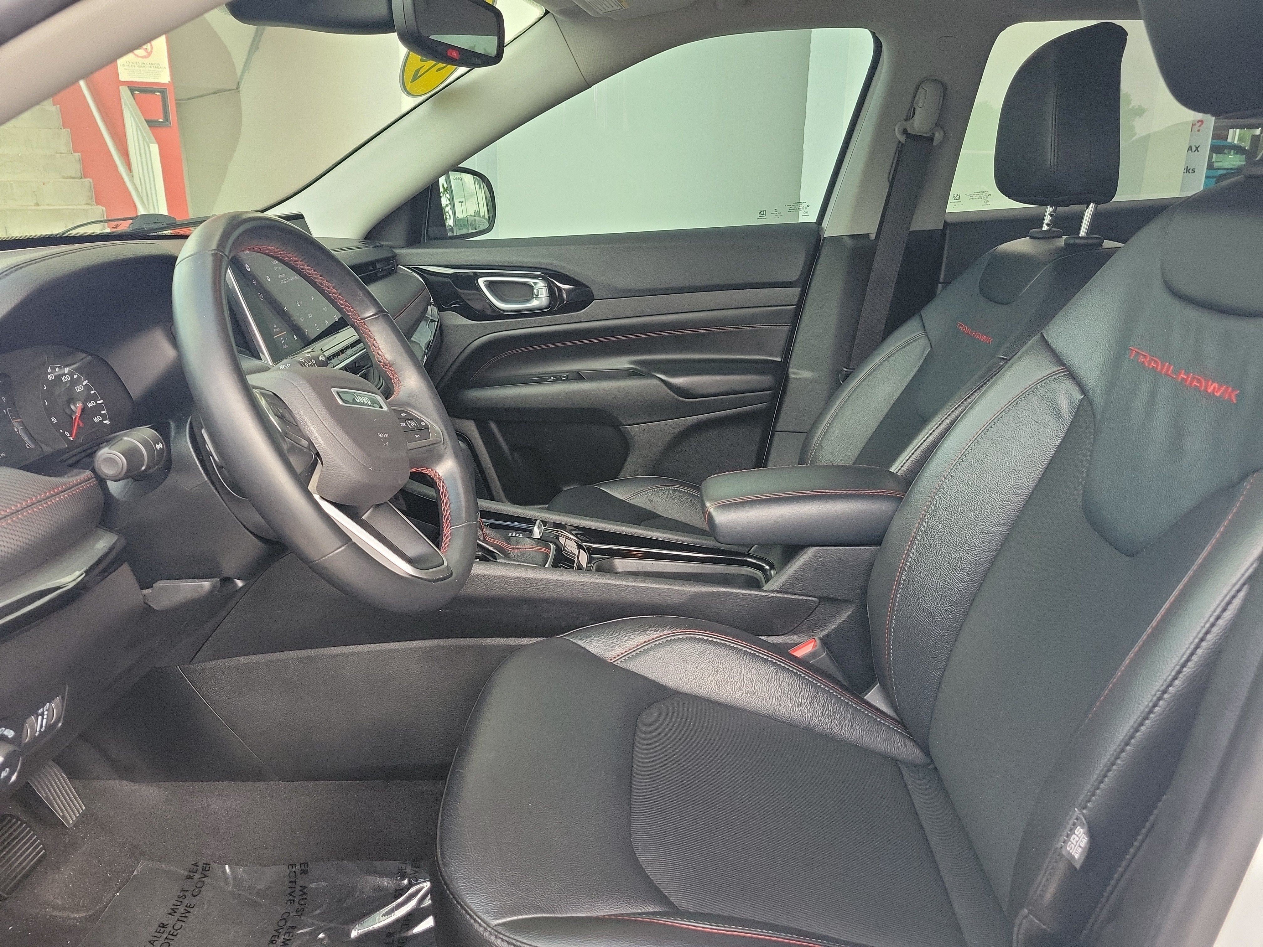 Used 2022 Bright White Clearcoat Jeep Trailhawk image 25