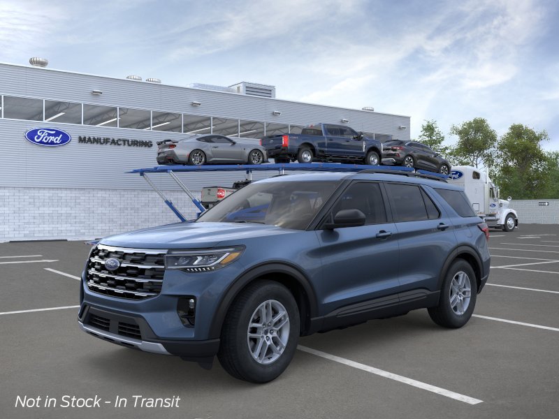 New 2026 Vapor Blue Metallic Ford Active image 1