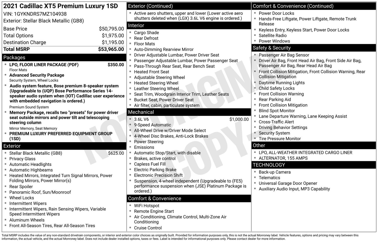 Used 2021 Cadillac XT5 Premium Luxury with VIN 1GYKNDRS7MZ104938 for sale in Brainerd, Minnesota