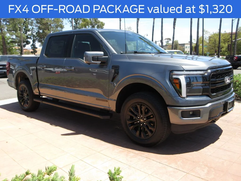 New 2026 Carbonized Gray Metallic Ford Lariat image 7