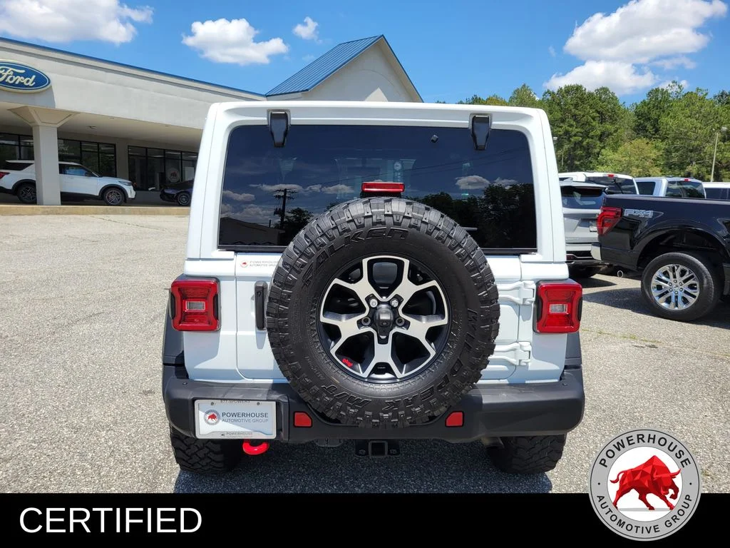Used 2022 White Jeep Rubicon image 4