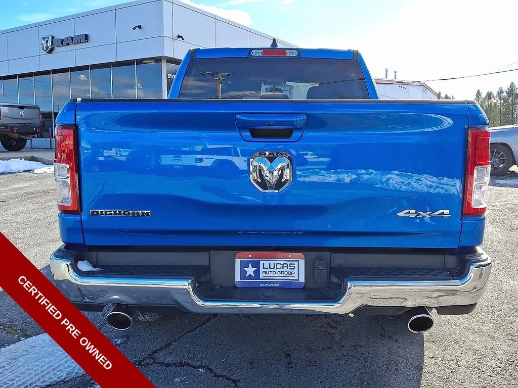 Used 2022 Hydro Blue Pearlcoat Ram Big Horn image 9