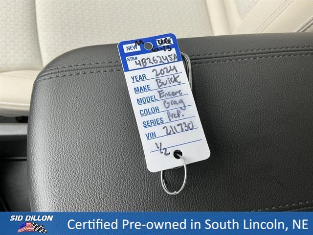 Used 2024 Moonstone Gray Metallic Buick Preferred image 8