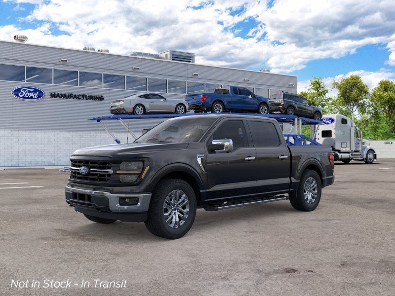 New 2026 Agate Black Metallic Ford XLT image 1