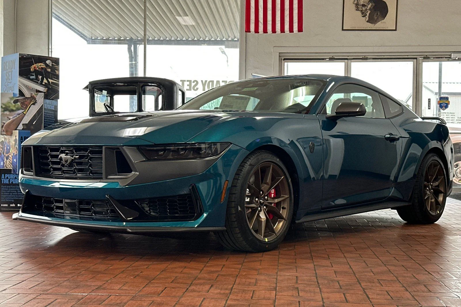 New 2026 Adriatic Blue Metallic Ford Dark Horse® Premium image 10