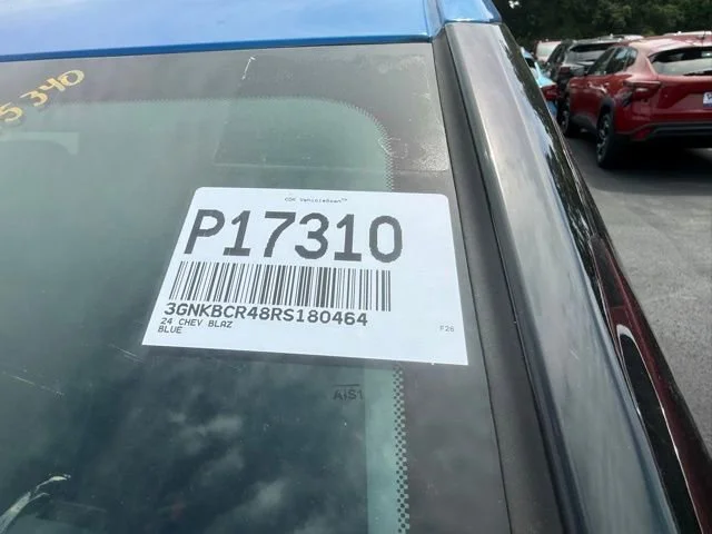 Used 2024 Riptide Blue Metallic Chevrolet 2LT image 8