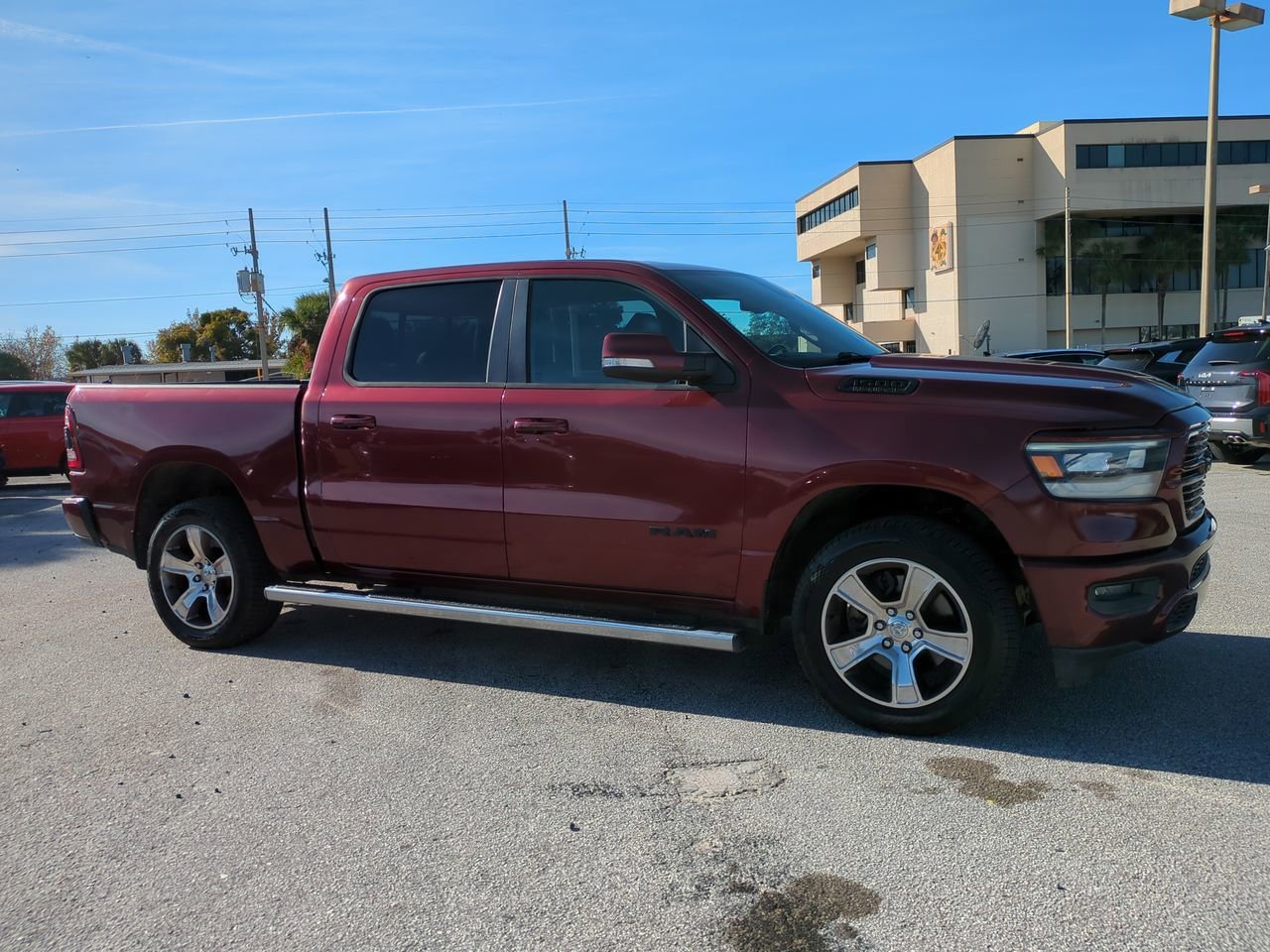 Used 2020 RAM Ram 1500 Sport with VIN 1C6SRFLTXLN411623 for sale in Kansas City