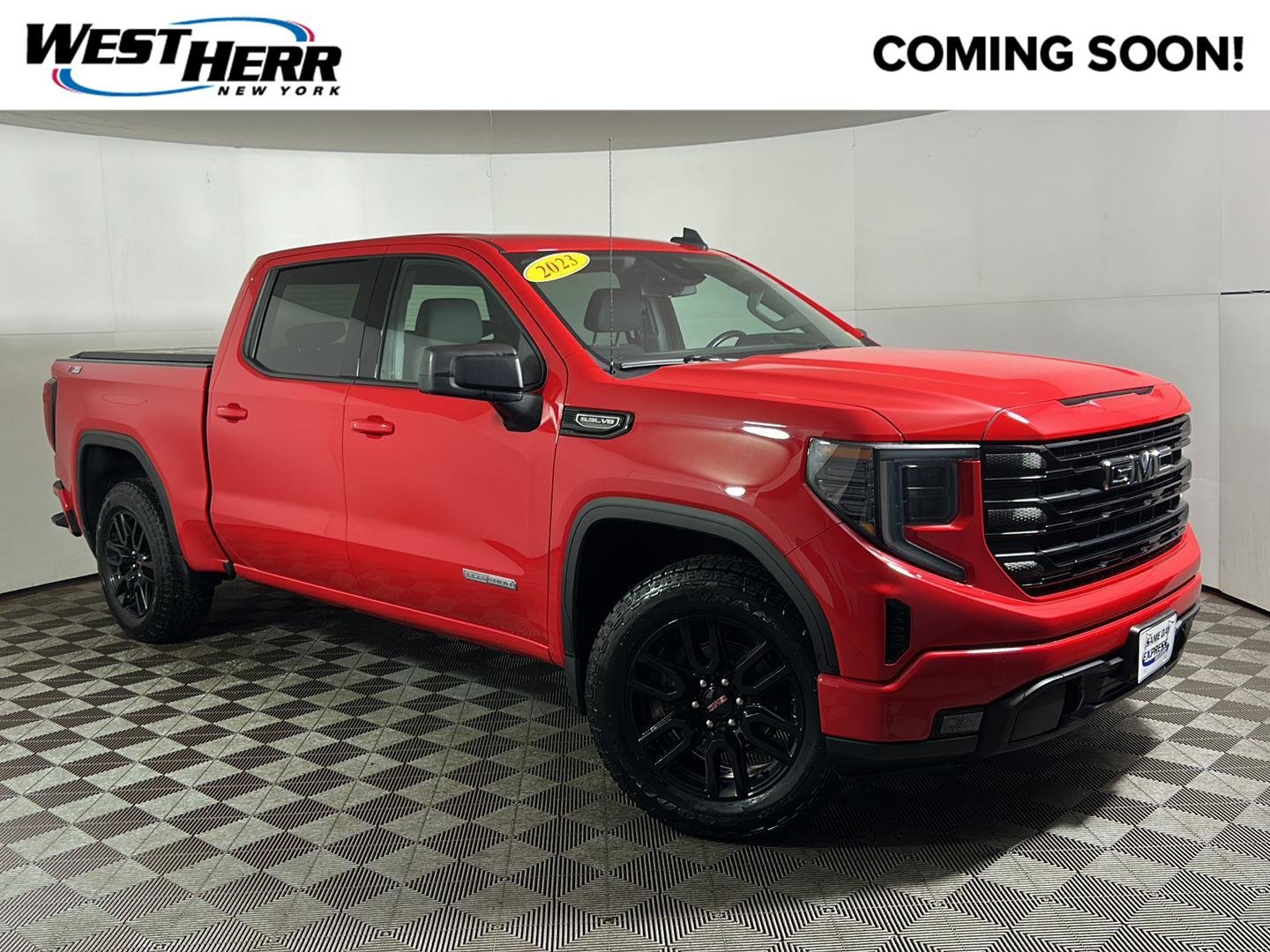Used 2023 Cardinal Red GMC Elevation image 1