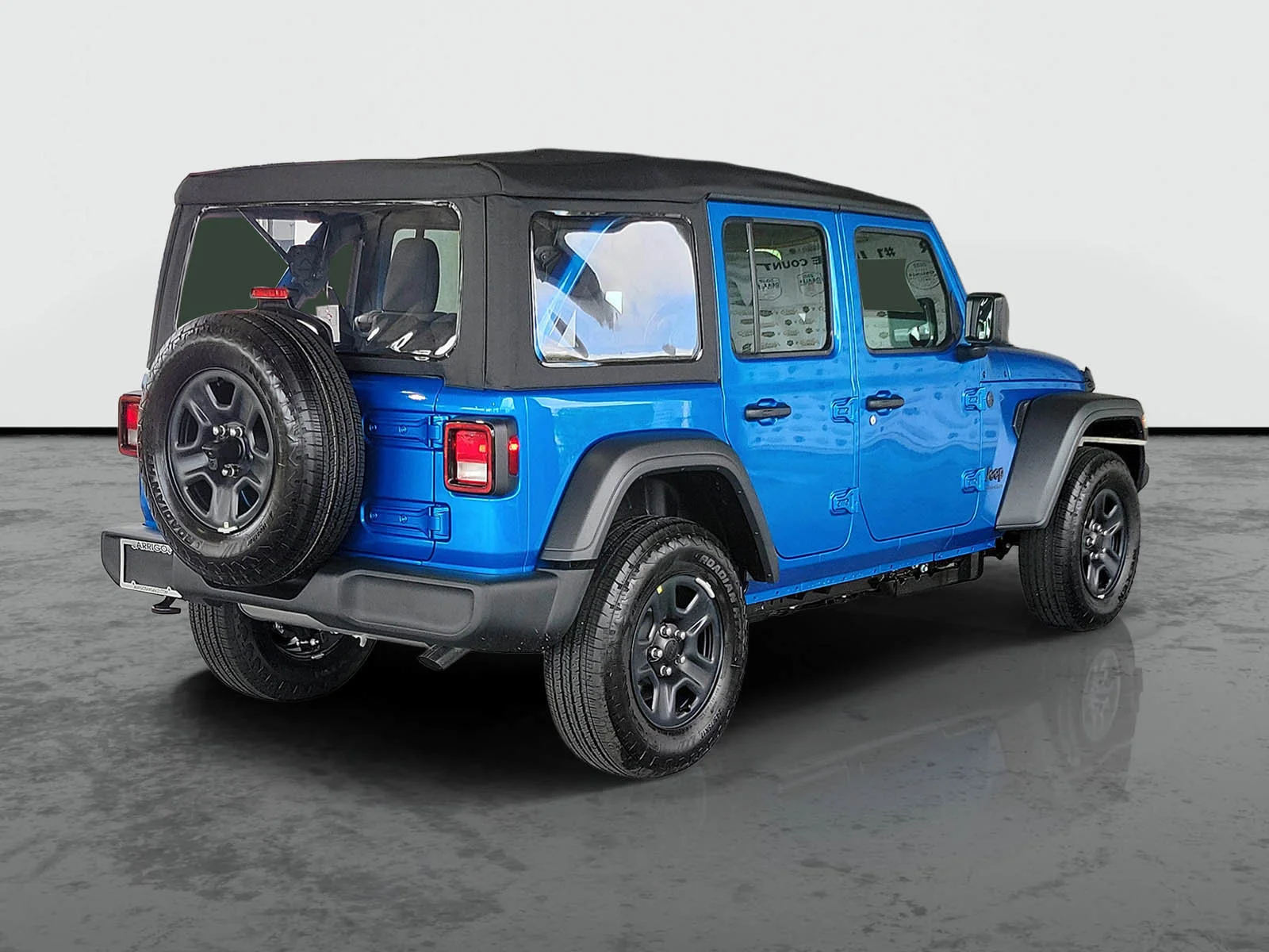 New 2026 Hydro Blue Pearl-Coat Exterior Paint Jeep Sport image 1