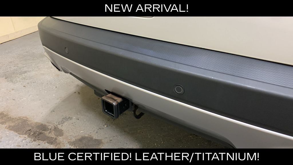 Certified Used 2022 White Metallic Ford Titanium image 18