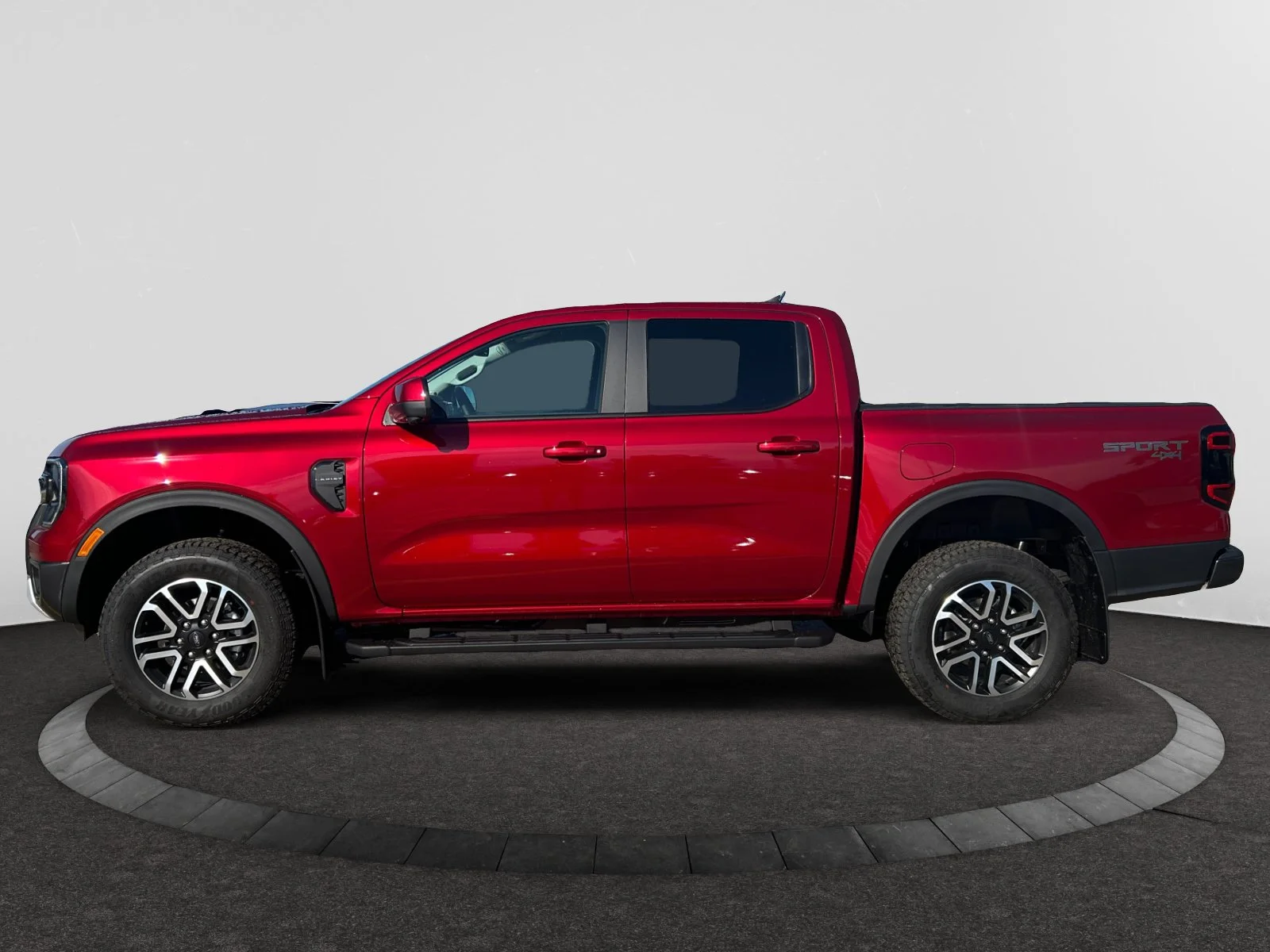 New 2026 Ruby Red Metallic Tinted Clearcoat Ford Lariat image 2