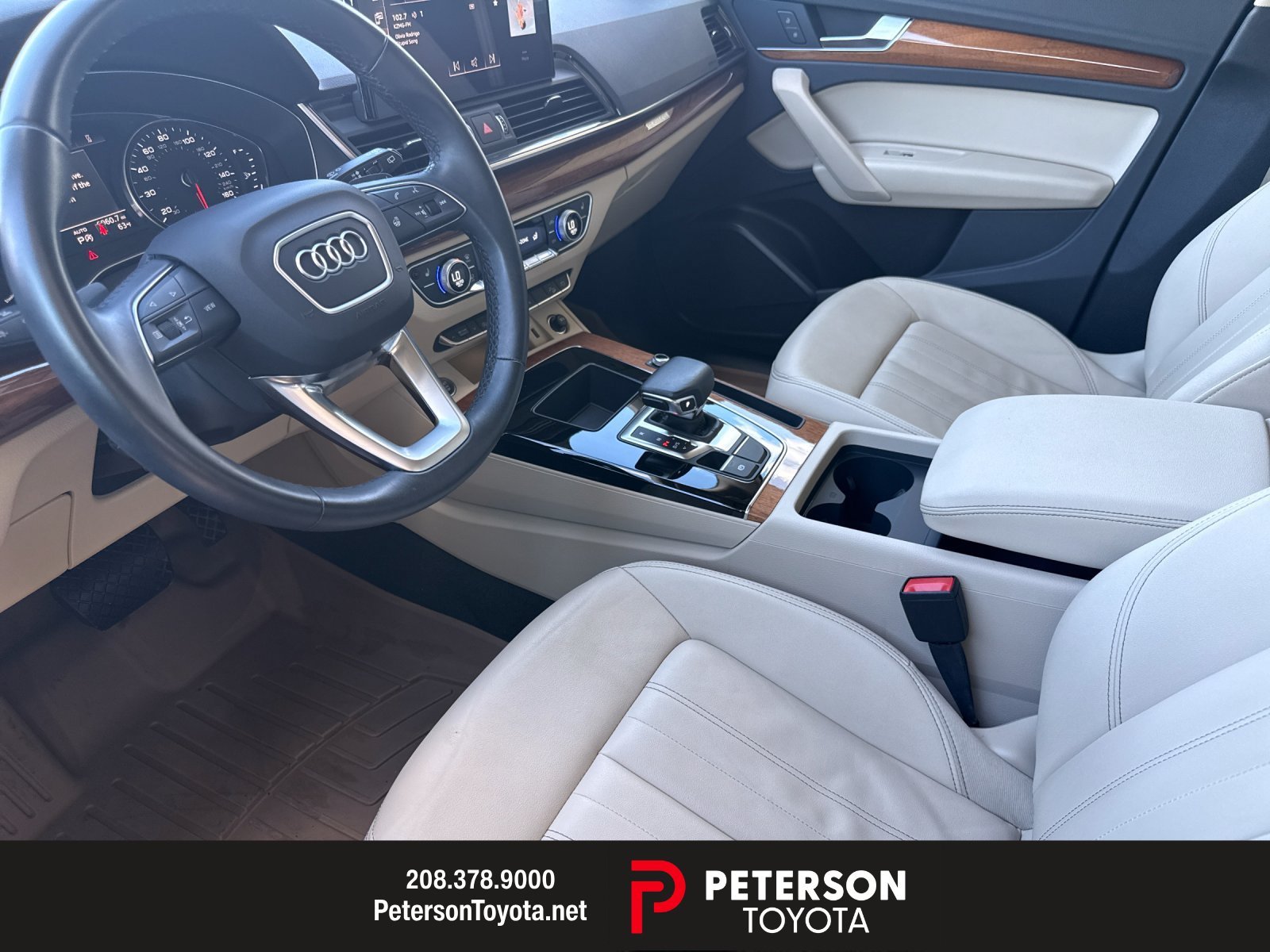 Used 2023 Blue Audi 45 S line Premium image 9