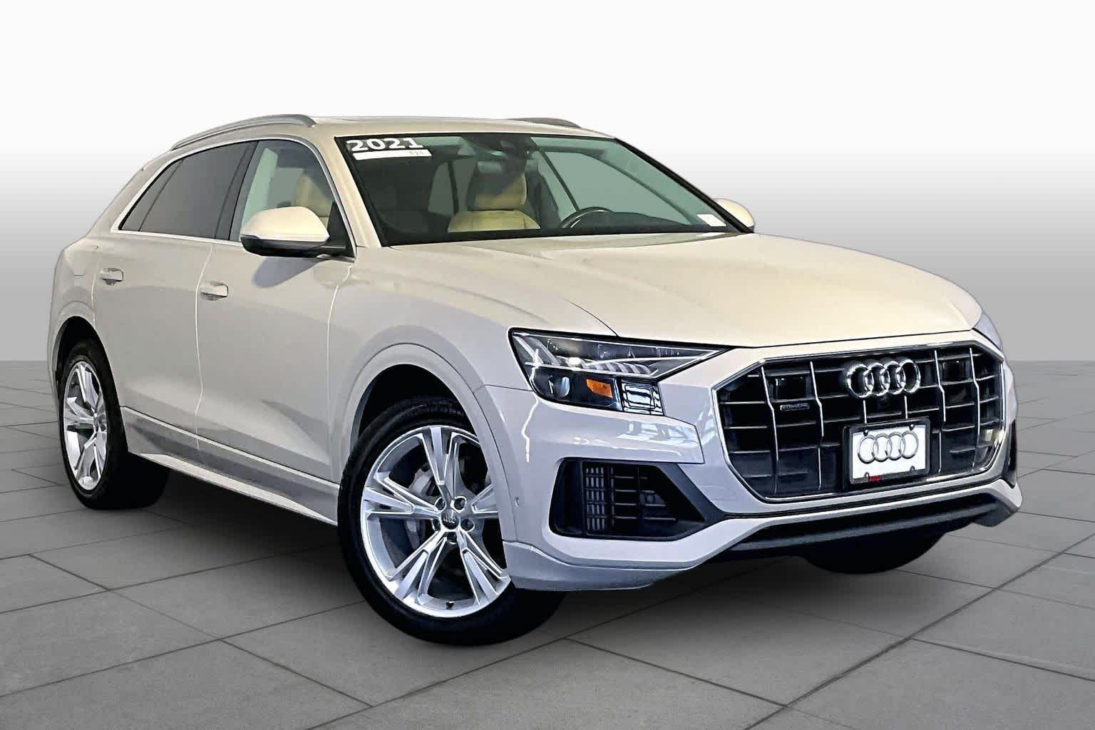 Used 2021 Vicuna Beige Metallic Audi Premium Plus image 3
