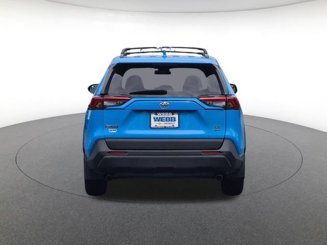Used 2021 Blue Toyota LE image 8