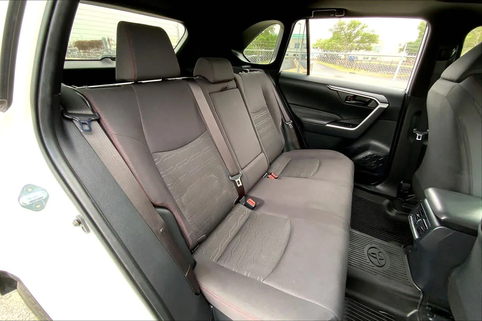 Used 2021 Super White Toyota SE image 19