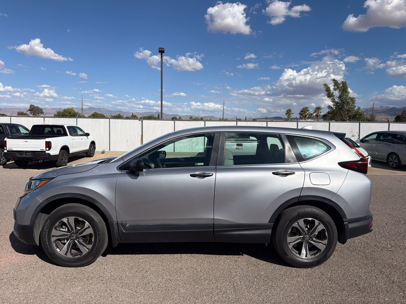 Certified Used 2020 Lunar Silver Metallic Honda LX image 2