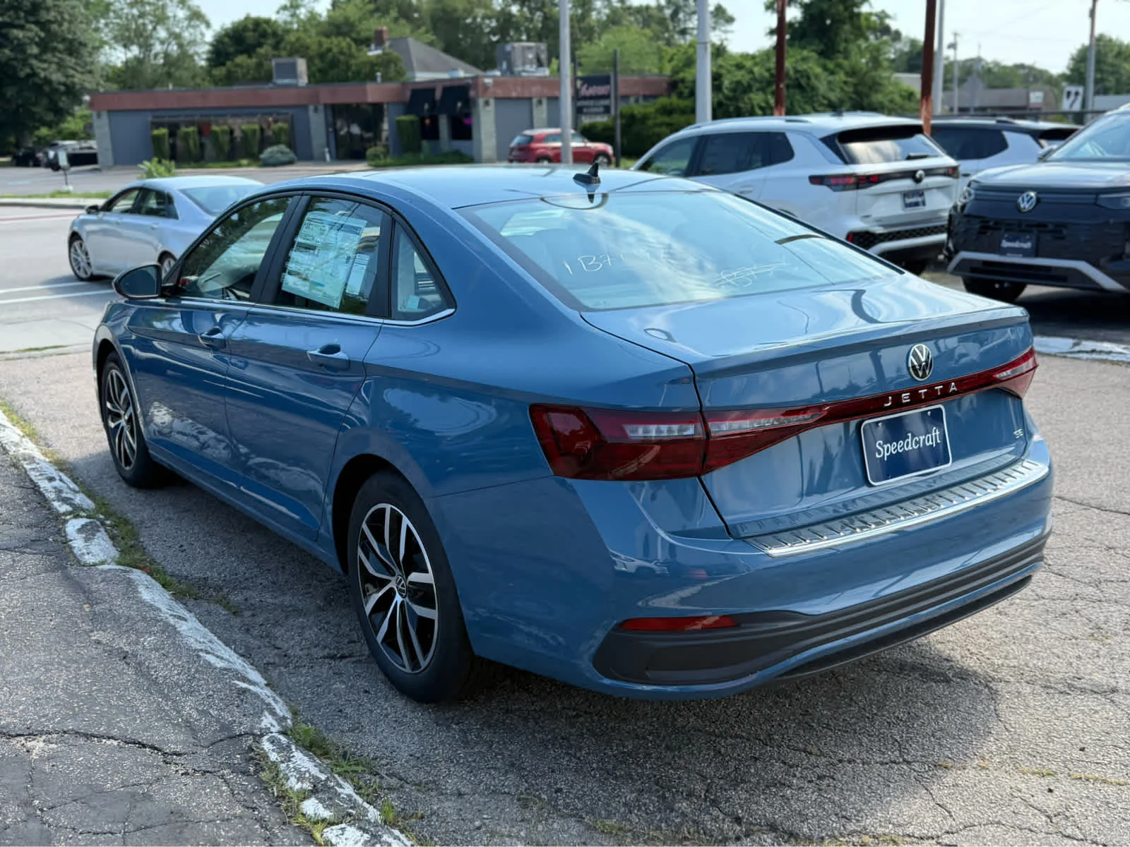 New 2026 Monterey Blue Pearl Volkswagen SE image 5