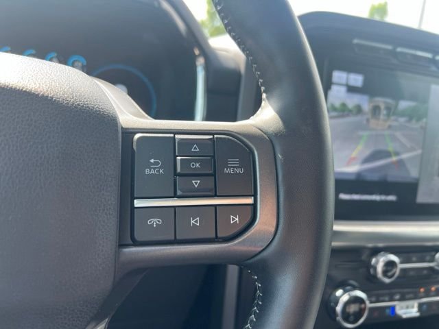 Used 2021 Antimatter Blue Metallic Ford Lariat image 24