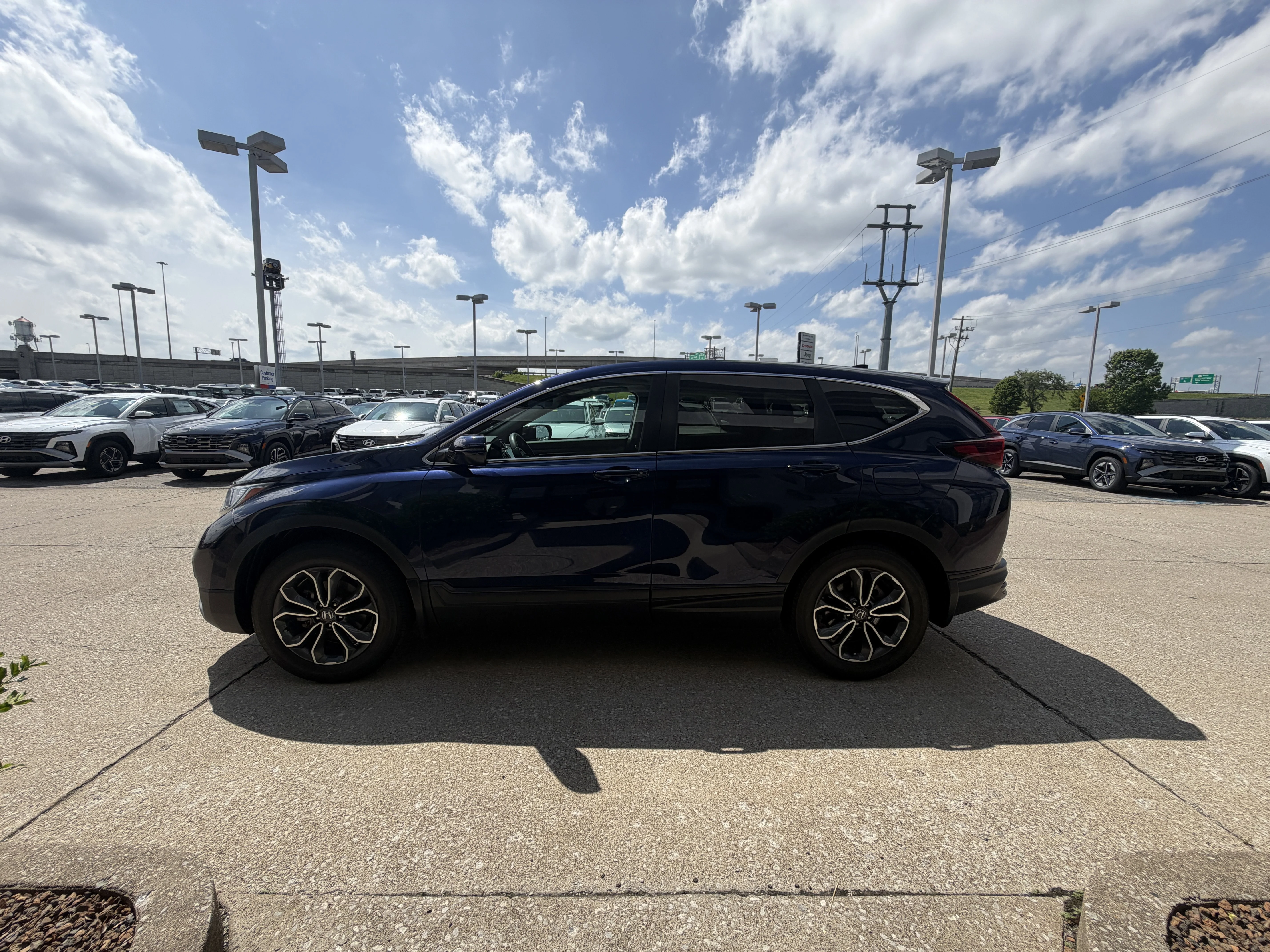 Used 2020 Aegean Blue Metallic Honda EX image 14