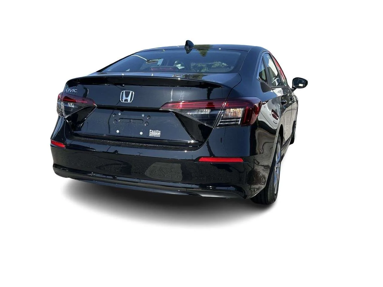 Used 2025 Crystal Black Pearl Honda LX CVT Sedan Certified Pre-Owned   No Accident   O image 13