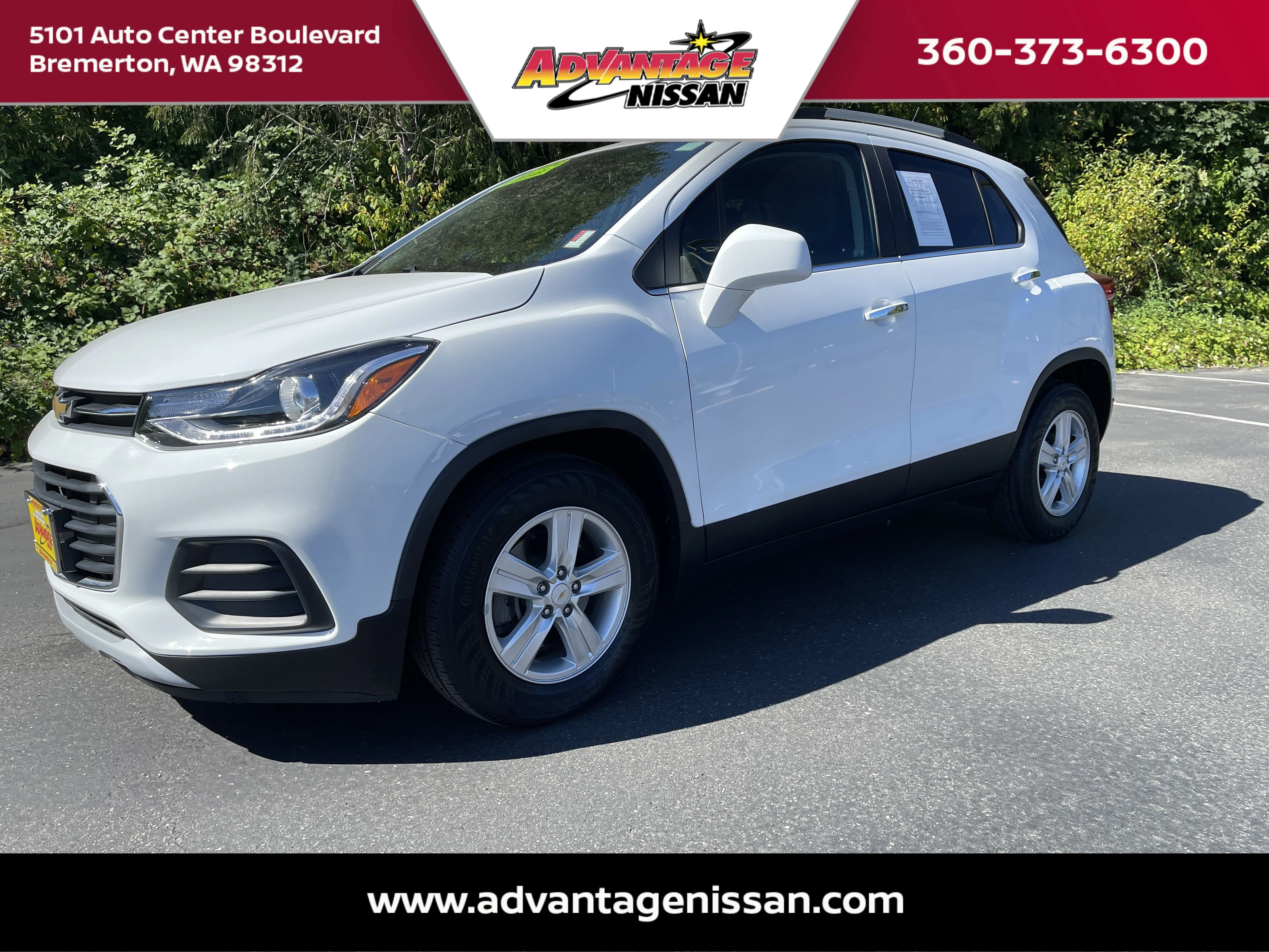 Used 2020 Summit White Chevrolet LT image 3