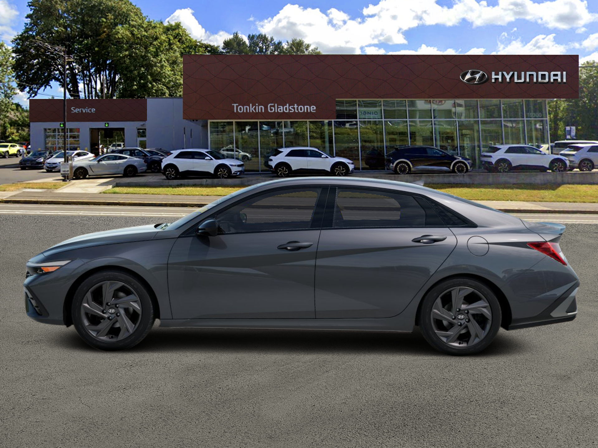 New 2026 Gray Hyundai SEL Sport Plus image 3