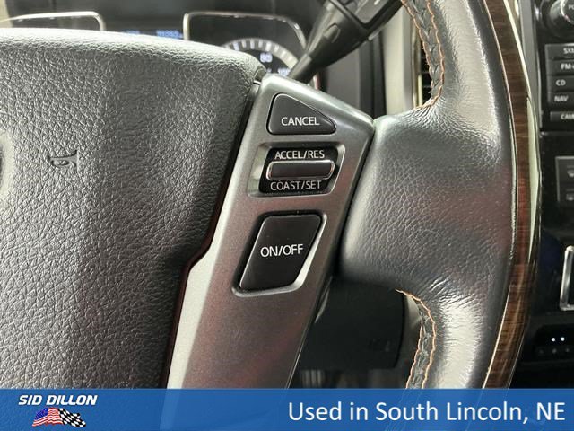 Used 2017 Deep Blue Pearl Nissan Platinum Reserve image 10