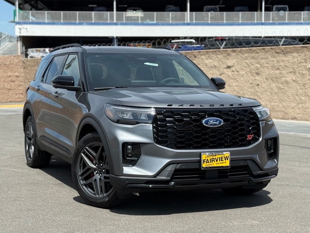 New 2026 Carbonized Gray Metallic Ford ST image 2