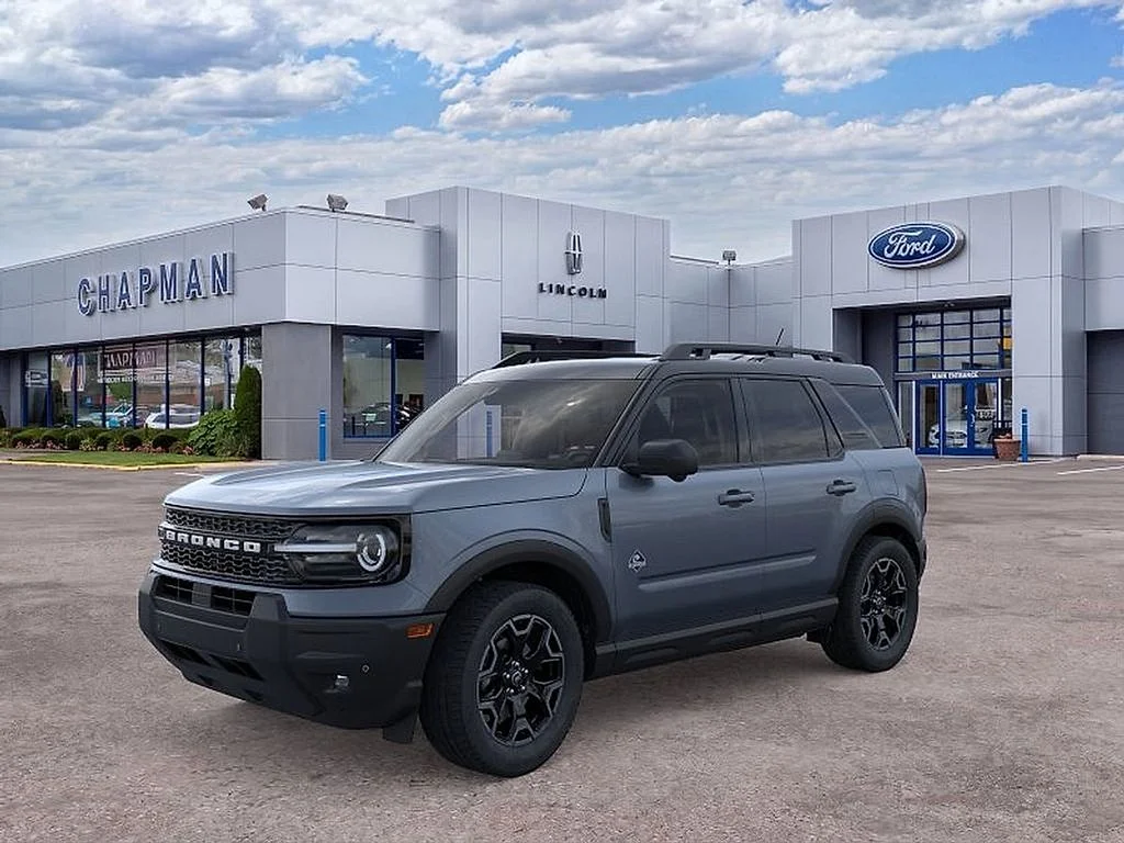 New 2026 Azure Gray Metallic Tri-Coat Ford Outer Banks® image 1