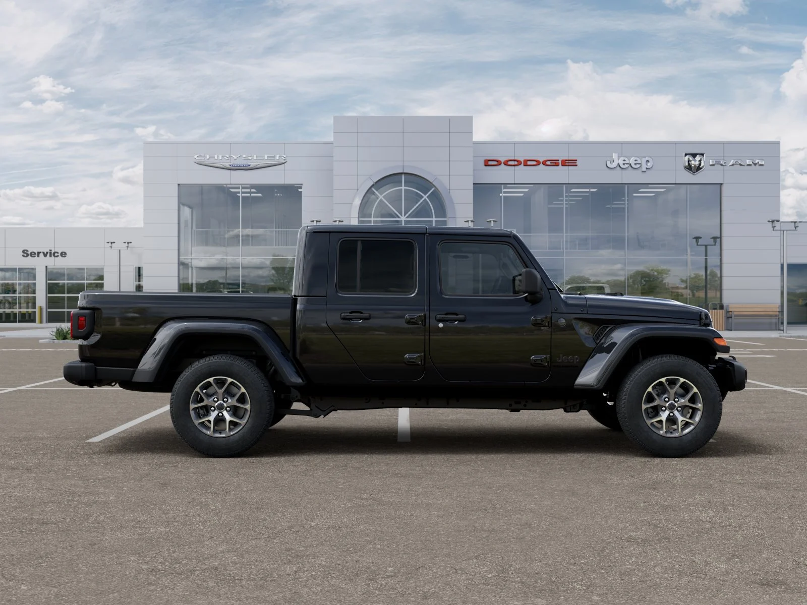 New 2026 Black Clear-Coat Exterior Paint Jeep Sport S image 46