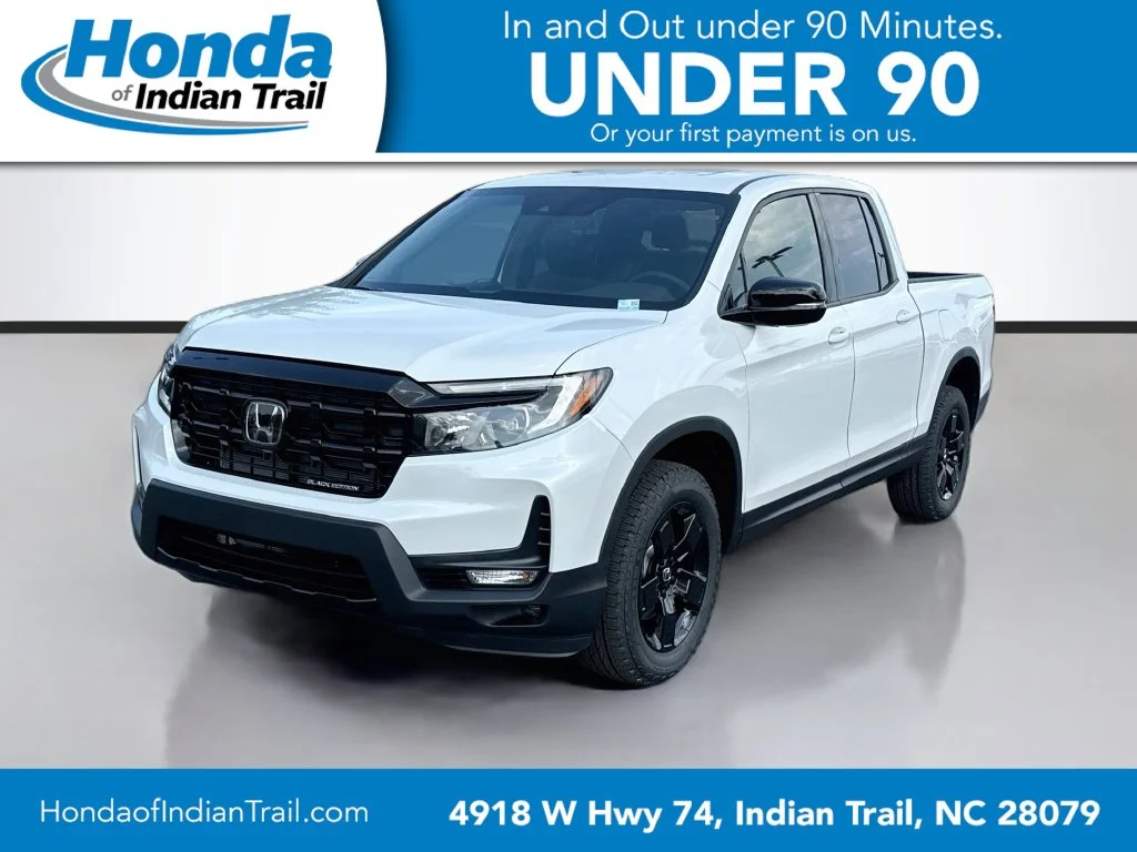 New 2026 Platinum White Pearl Honda Black Edition image 3