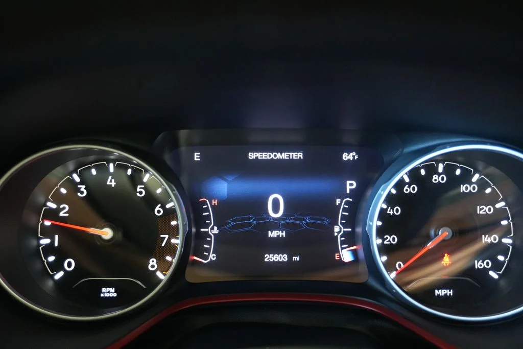 Used 2020 Blue Jeep Trailhawk image 10