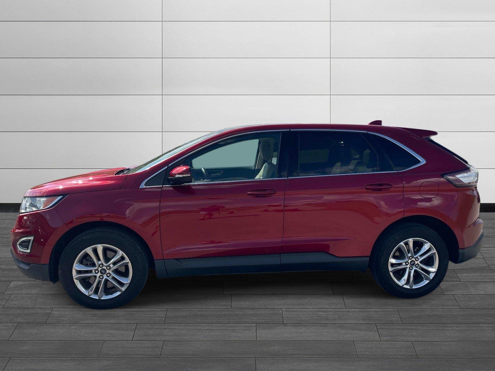 Used 2015 Ruby Red Metallic Tinted Clearcoat Ford SEL image 6