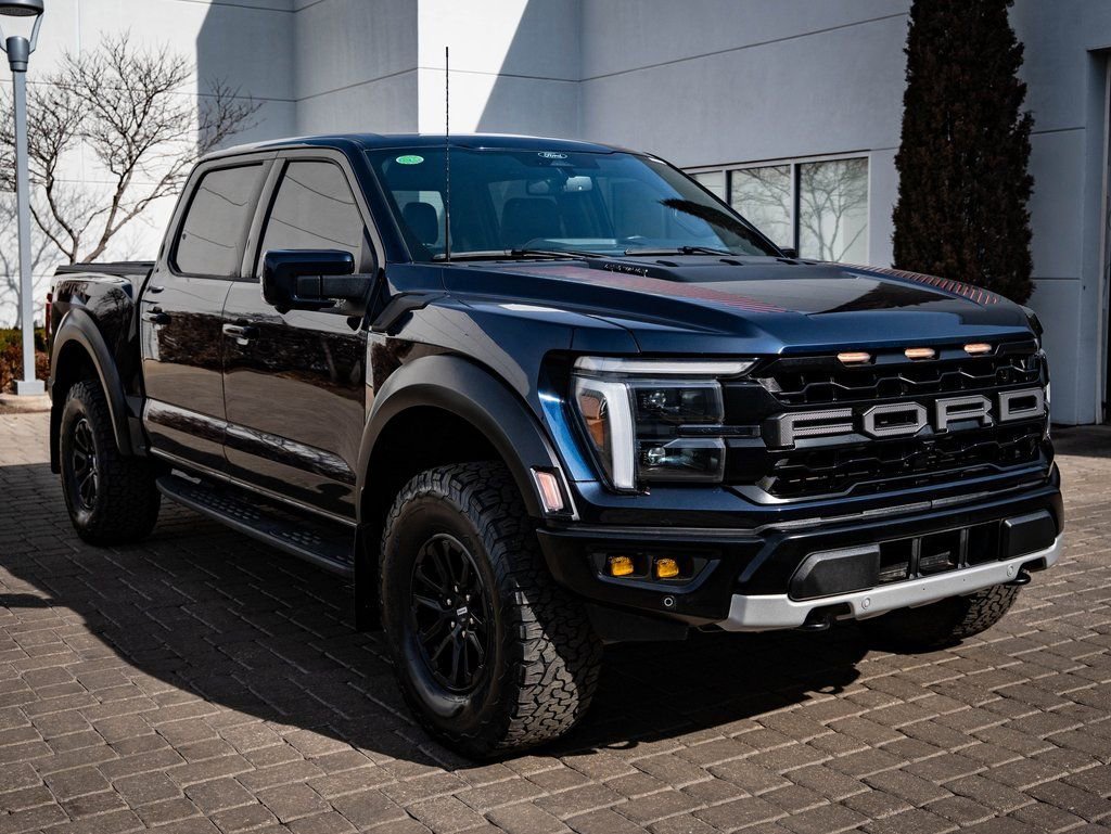 Used 2024 Antimatter Blue Metallic Ford Raptor image 5