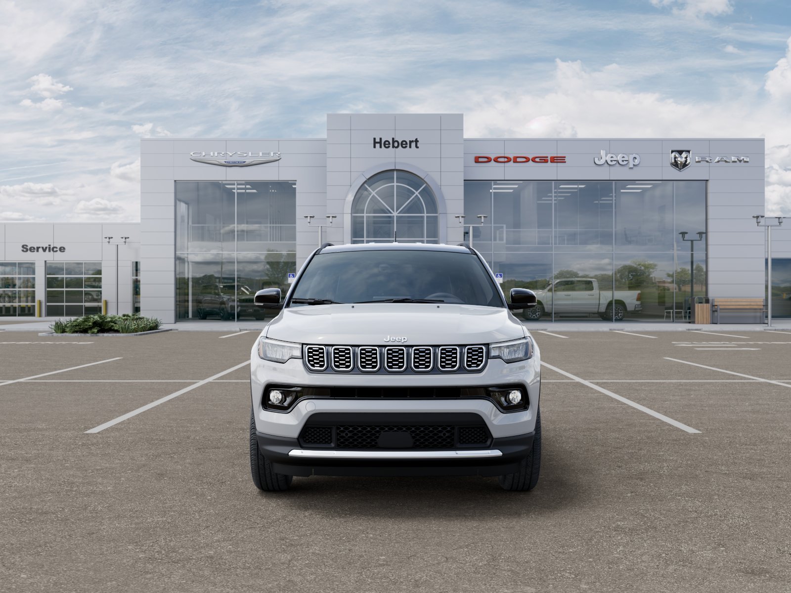 New 2026 Bright White Clear-Coat Exterior Paint Jeep Limited image 32