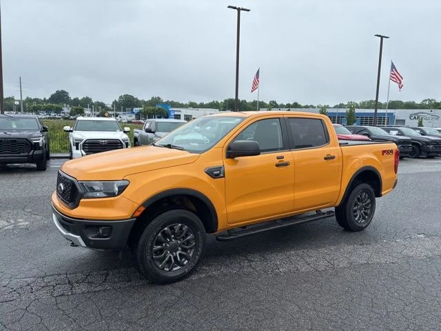 Used 2021 Orange Ford XLT image 4