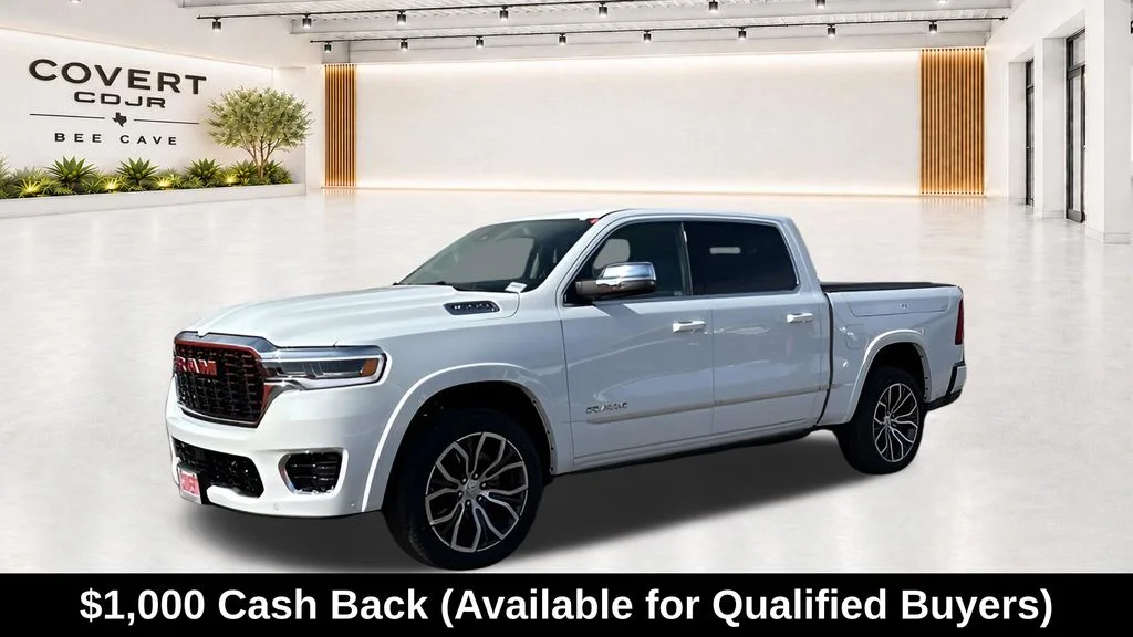 New 2026 Bright White Clear-Coat Exterior Paint RAM Tungsten image 4