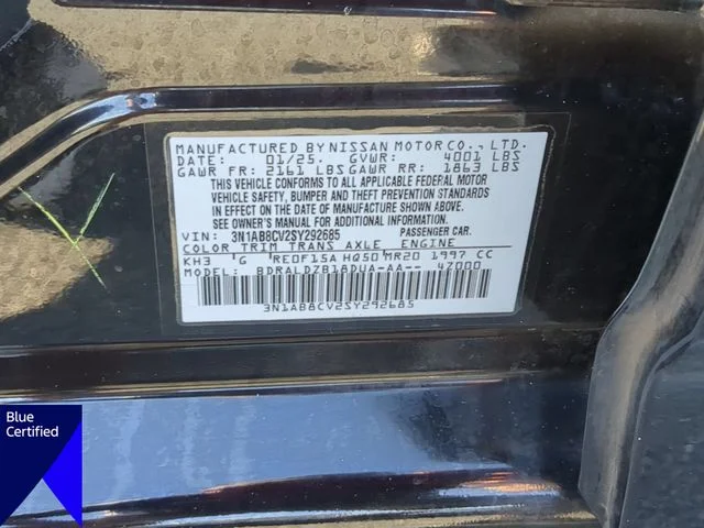 Used 2025 Black Nissan SV image 36