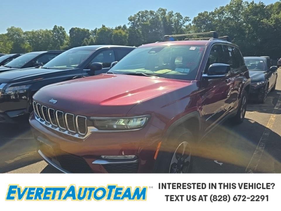 Used 2024 Velvet Red Pearlcoat Jeep 4xe image 1