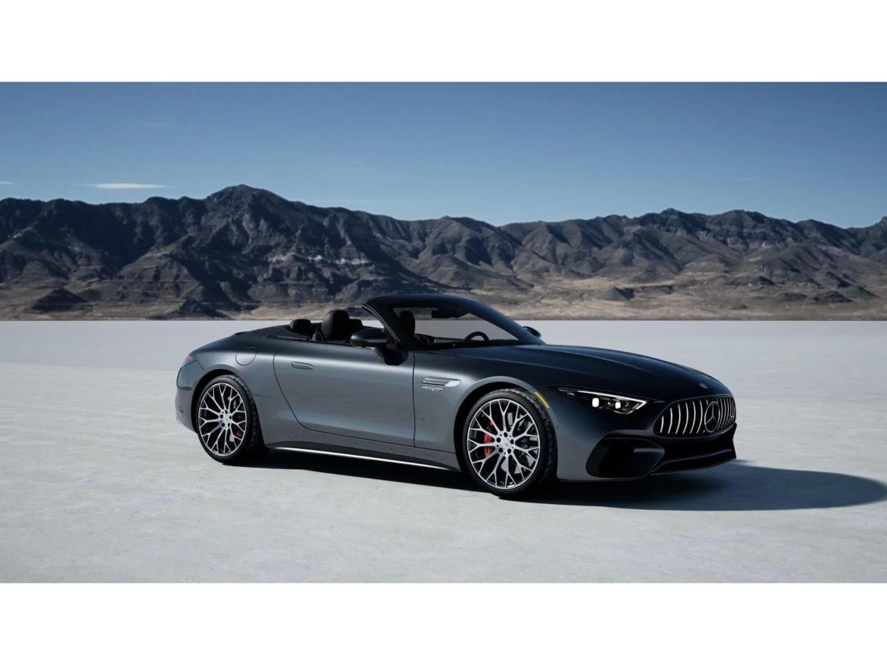 New 2027 Selenite Grey Metallic Mercedes-Benz AMG® SL 55 Roadster image 12