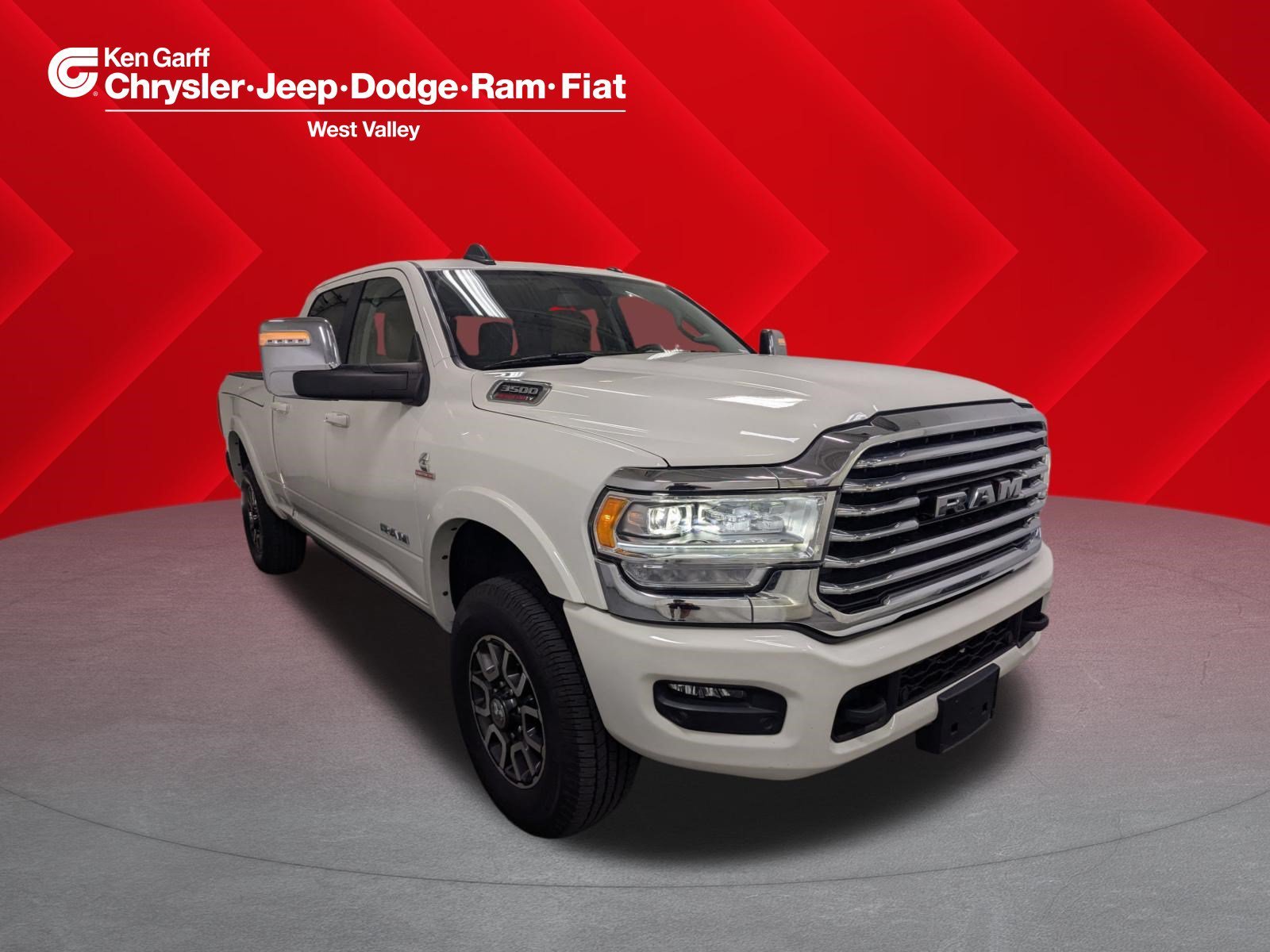 Used 2023 Pearl White Ram Longhorn image 1
