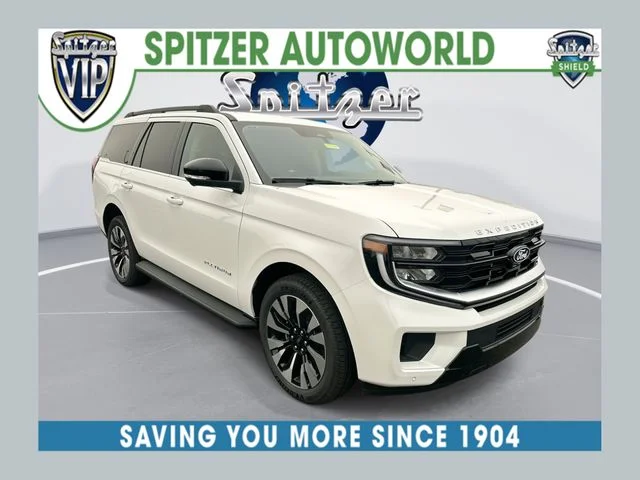 New 2027 Star White Metallic Tri-Coat Ford Platinum image 1
